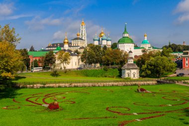 Sergiev Posad, Rusya 'daki St. Sergius Trinity Lavra manzarası