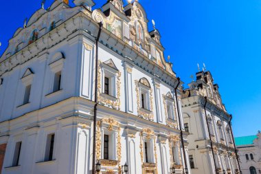 Ukrayna 'daki Kiev Pechersk Lavra Katedrali (Kiev Mağara Manastırı)