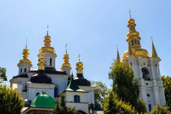 Iglesia Natividad Santísima Virgen María Kiev Pechersk Lavra Monasterio Las — Foto de Stock