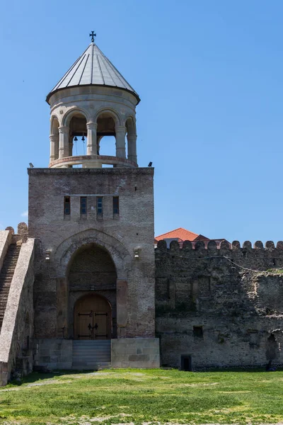 Catedral Ortodoxa Svetitskhoveli Patrimônio Mundial Unesco Mtskheta Geórgia — Fotografia de Stock