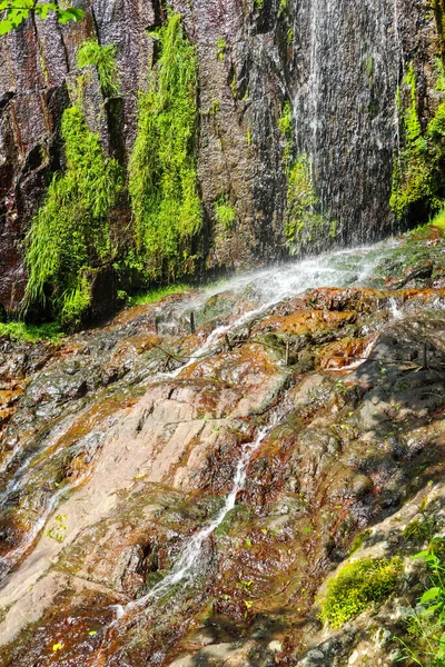 Bella Cascata Nelle Montagne Del Caucaso Adjara Georgia — Foto Stock