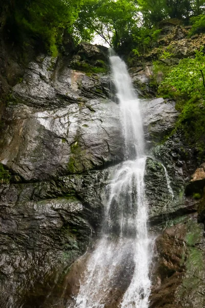 Vattenfall Makhuntseti Nära Batumi Adjara Georgien — Stockfoto