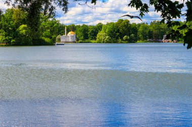 Tsarskoye Selo, Puşkin, Rusya 'daki Catherine Park' taki Türk hamamı