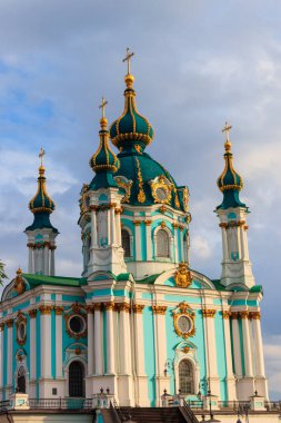 Ukrayna, Kyiv 'deki Aziz Andrew Ortodoks Kilisesi