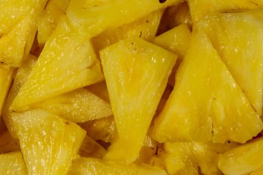 Ananas dilimlerinin arka planı