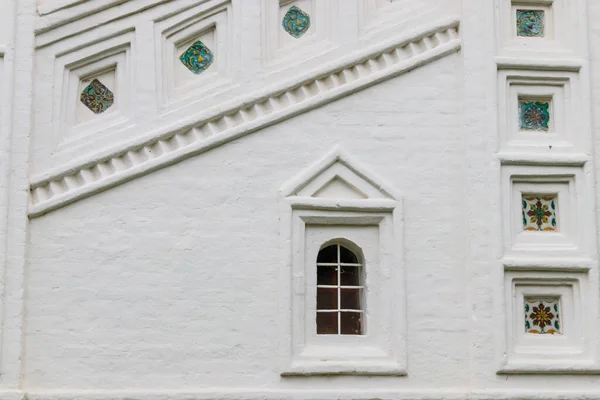 Medieval Windows Architecture Elements Vvedensky Cathedral Vvedensky Tolga Convent Yaroslavl — Stock Photo, Image