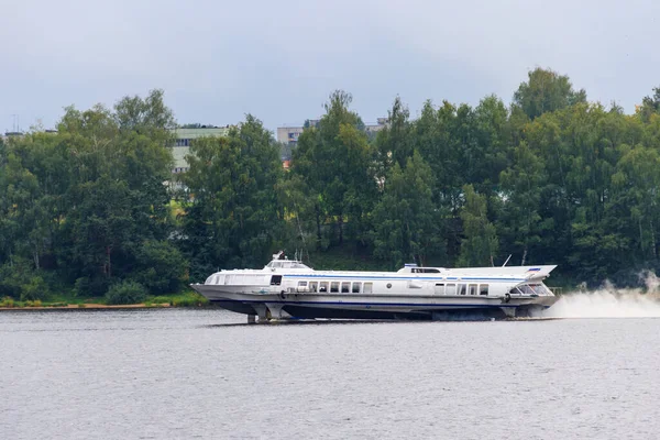 Hydrofoil Boot Varen Wolga Rivier Yaroslavl Rusland — Stockfoto