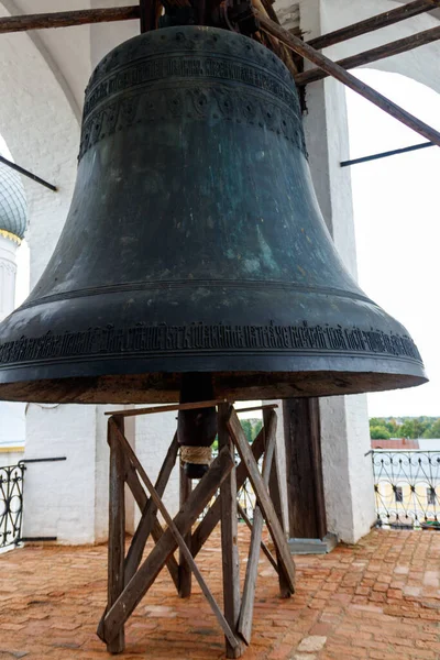 Detailní Záběr Ortodoxního Kostelního Zvonu — Stock fotografie