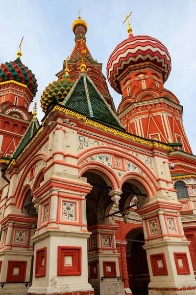 St. Basil\'s Cathedral on Red Square in Moscow, Russia