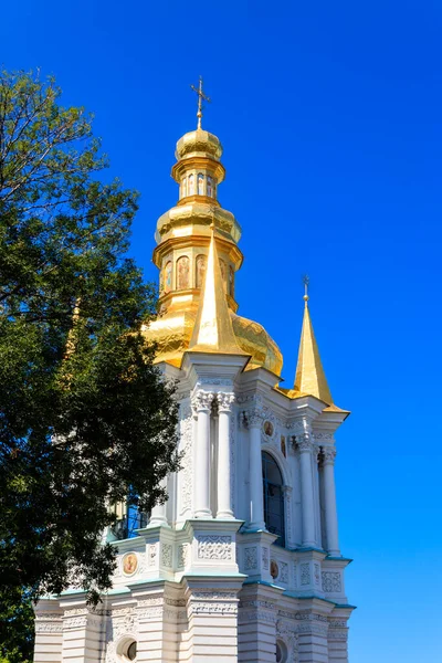 Bell Tower Church Nativity Blessed Virgin Mary Kyiv Pechersk Lavra — Stock Photo, Image