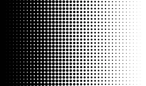 Gradiënt Achtergrond Met Stippen Halftone Dots Ontwerp Lichteffect Vector Geïsoleerd — Stockvector