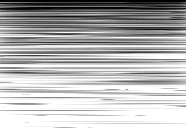 Noir Blanc Lignes Horizontales Fond Rectangle Combat Timbre Pour Carte — Image vectorielle