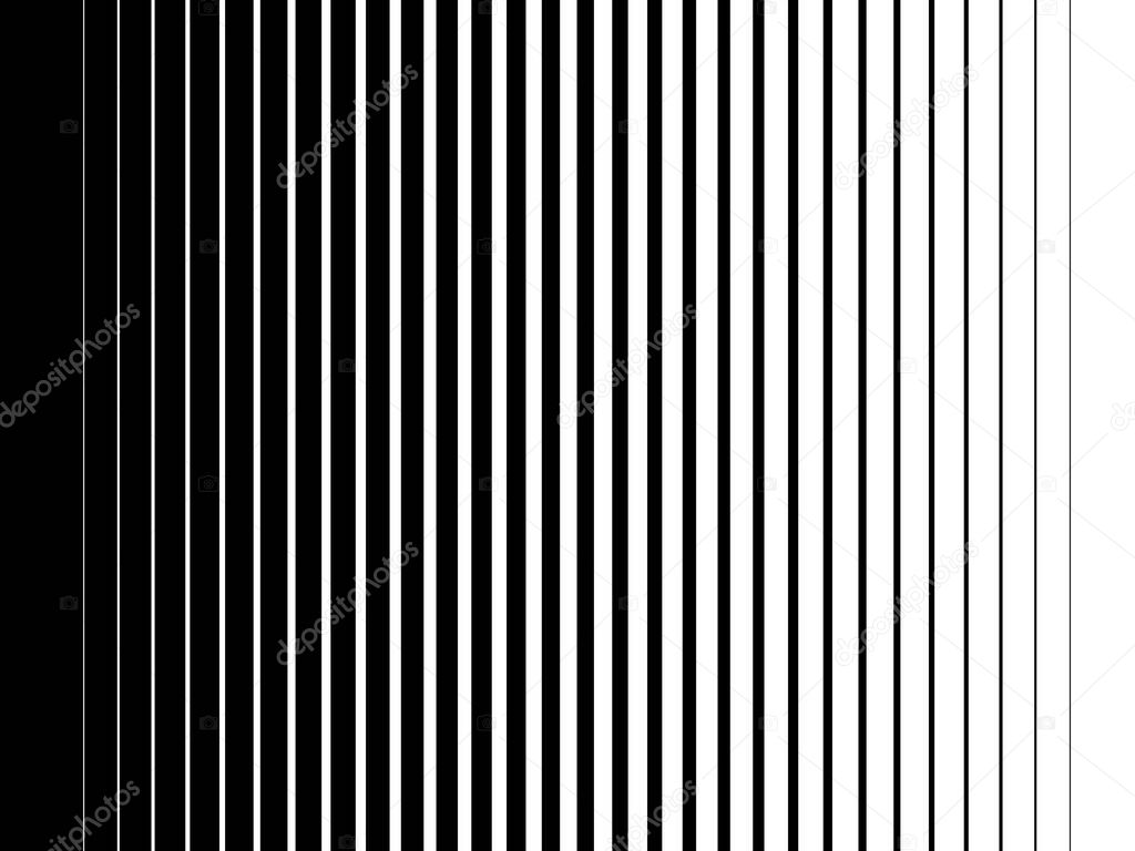 Halftone gradient lines Comic black vertical parallel stripes Fight design Manga or anime speed graphic screen tone Isolated object on white background vector illustration