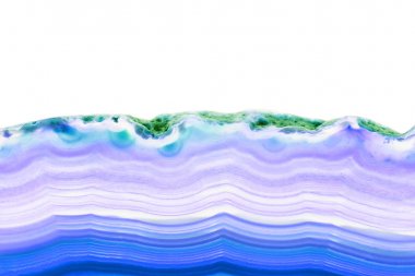 Soyut arka plan, beyaz dilim dilimlenmiş mavi maden kesit