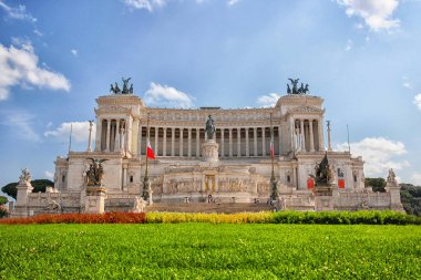 Anavatanın sunağı, Altare della Patria. Ulusal Victor Emmanuel Anıtı II, Roma İtalya