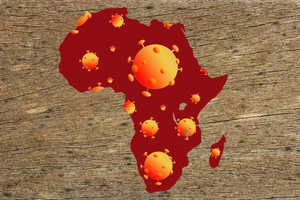 Coronavirus haritası Afrika salgını, salgın virüs covid-19 Afrika 'da