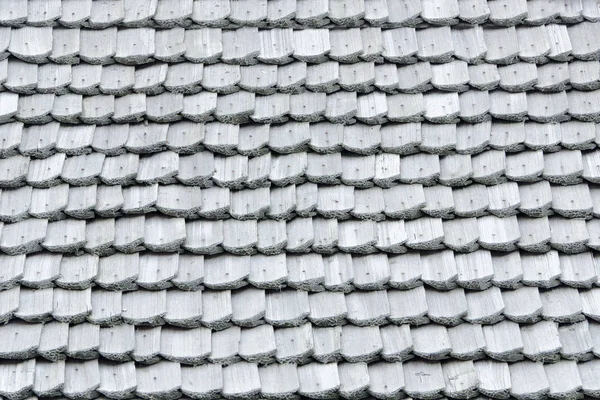 Старая Крыша Деревянной Черепицей Текстура Крупный План — стоковое фото