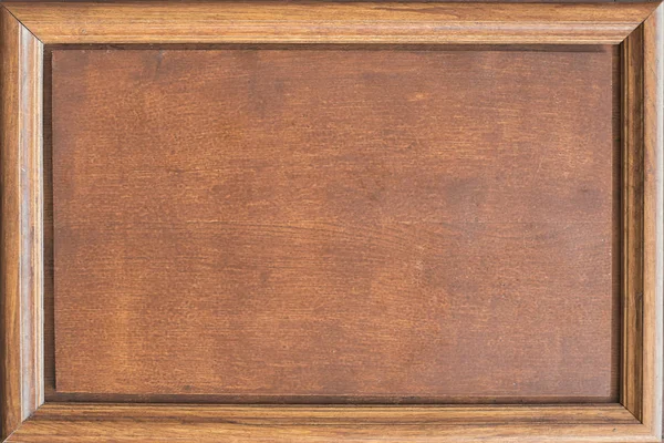 Drewniana Tabliczka Ramką Miejsce Dla Tekstu — Zdjęcie stockowe