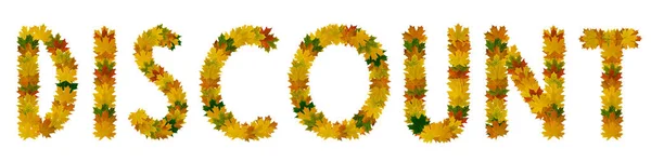 Скидка на желтые, зеленые и оранжевые осенние листья малины крупным планом. Изолировать на белом фоне — стоковое фото