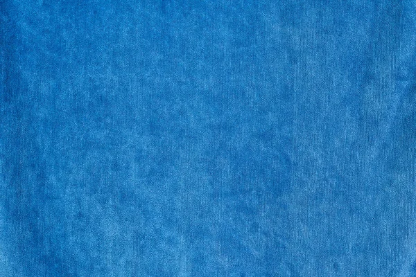 Ομαλή βαμβακερό ύφασμα χωρίς ραφές. Σκούρο μπλε χρώμα — Φωτογραφία Αρχείου