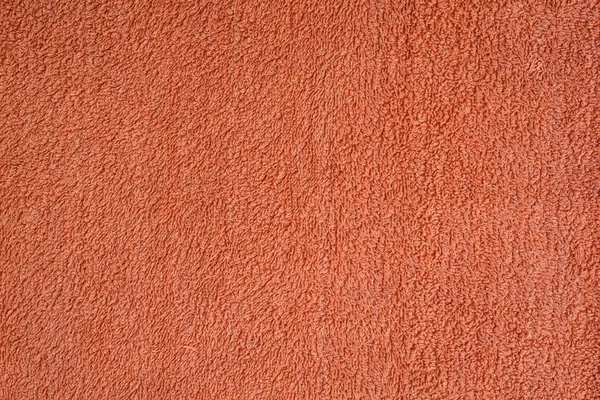 Suave textura sin costuras de una toalla de rizo. Color coral —  Fotos de Stock