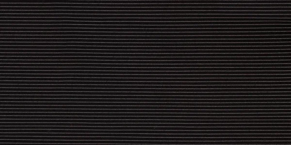 Black pinstriped seamless fabric. Background — ストック写真