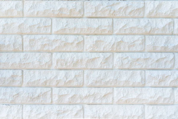 Декоративне Покриття Стін Поверхня Білої Цегли Будівельний Фон — стокове фото
