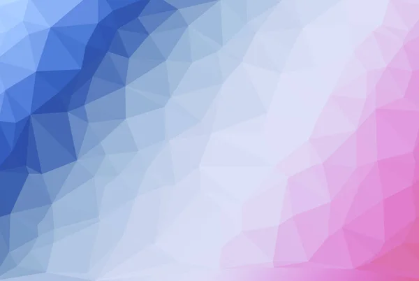 Blå Och Violett Toning Abstrakt Låg Poly Stil Illustration Grafisk — Stockfoto