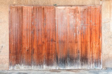 Arka plan kullanmak için eski ahşap kapı