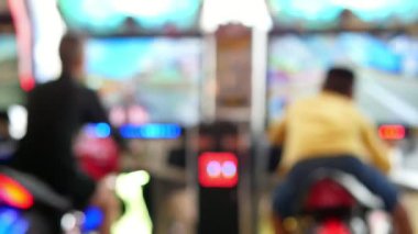 Çocuk oyun arcade oyunu oyuncak Land - görüntü arka plan eğlenceli oyun kapalı arcade oyun şehir rekreasyon kavramı topraklarda 