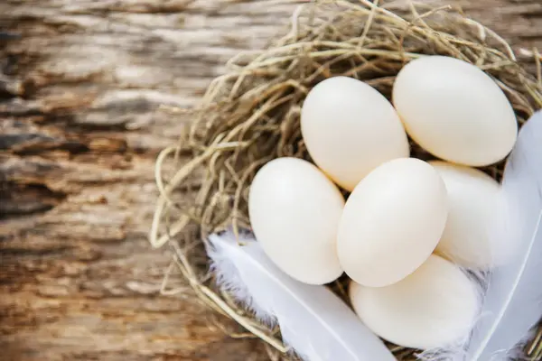 Geschilderde Kleurrijke Paaseieren Achtergrond Paasvakantie Viering Achtergrond Concept — Stockfoto