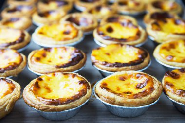 Yumurtalı tart tarifi - ünlü tatlı pişirme konsepti
