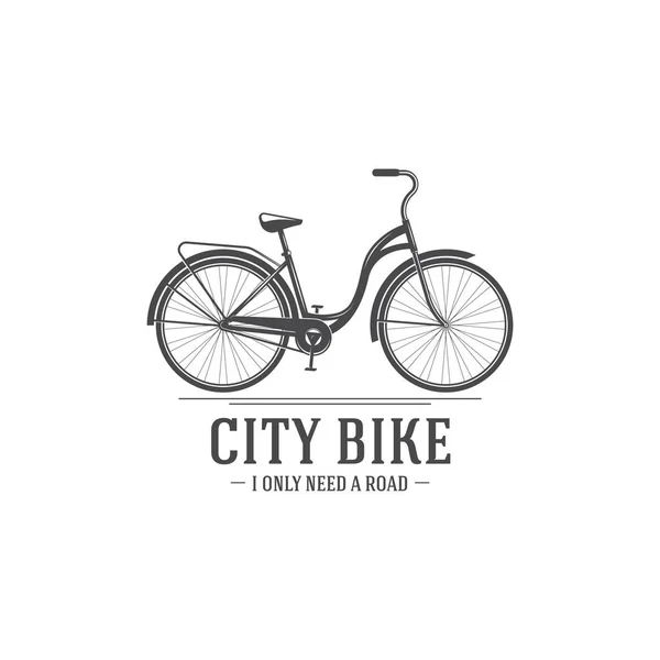 Bicicleta retro vintage — Archivo Imágenes Vectoriales