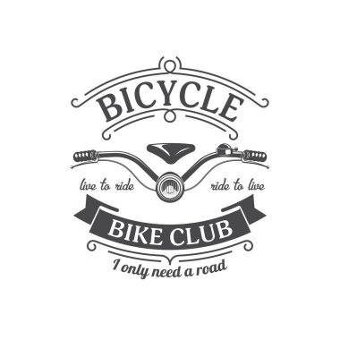 vektör Bisiklet amblemi