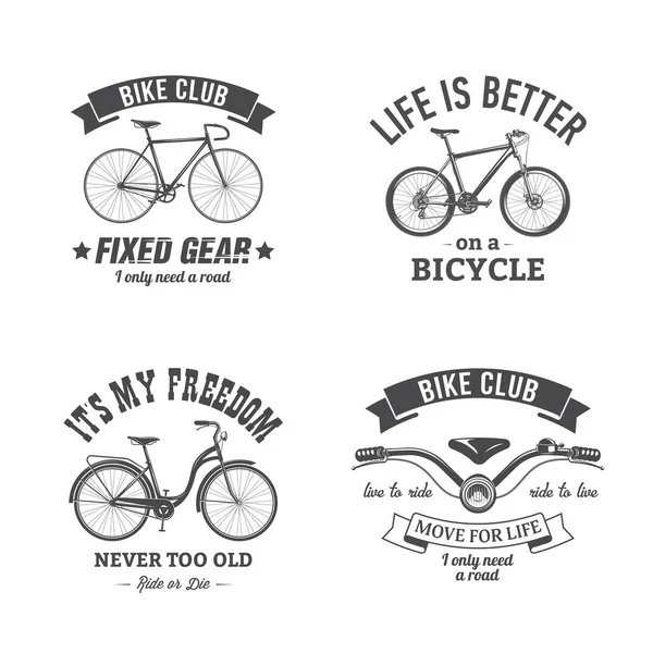 Emblema de bicicleta vetorial Gráficos Vetores