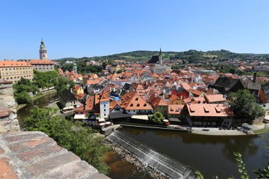 Cesky Krumlov şehir merkezi