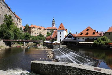 Cesky Krumlov kale weir tarafından