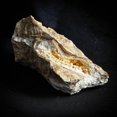 Kalsit kristalleri ve çökeller taş