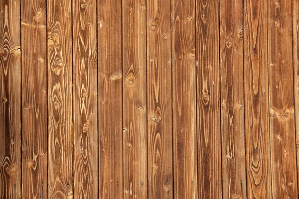 Detail dřevěné zdi s jasnou strukturu — Stock fotografie