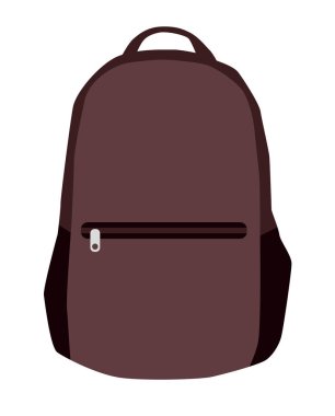 Vektör renkli okul sırt çantaları. Okul, öğrenci, gezginler ve turistler için sırt çantaları. Beyaz izole geri okul sırt çantası vektör çizimler için.