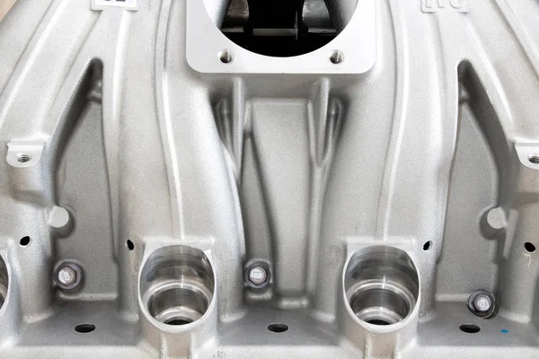 Intake Manifold Closeup Baru — Stok Foto