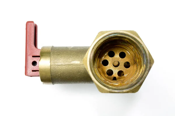 Used Boiler Water Valve — Stock Photo, Image