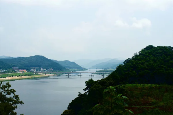 Festung gongju gongsanseong in Südkorea — Stockfoto