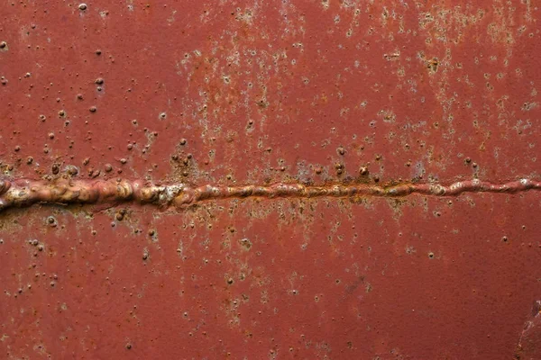 Eski Boyanmış Demir Bir Çitin Dokusu — Stok fotoğraf