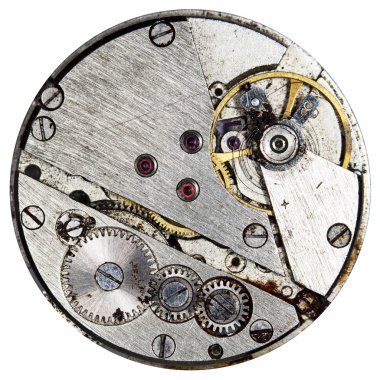 eski saat mekanik saatler, yüksek çözünürlük ve detay karışımı