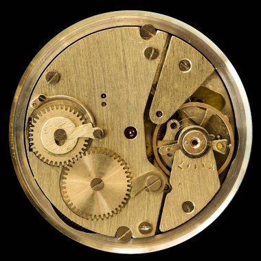 eski saat mekanik saatler, yüksek çözünürlük ve detay karışımı