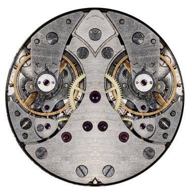 eski saat mekanik saatler, yüksek çözünürlük ve detay karışımı