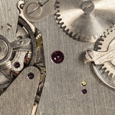 eski saat mekanik saatler, yüksek çözünürlük ve detay karışımı