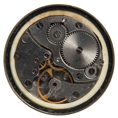 eski saat mekanik saatler, yüksek çözünürlük ve detay karışımı