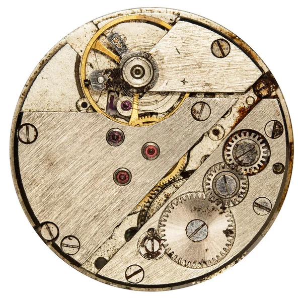 Mélange Vieilles Montres Mécaniques Horlogères Haute Résolution Détails — Photo